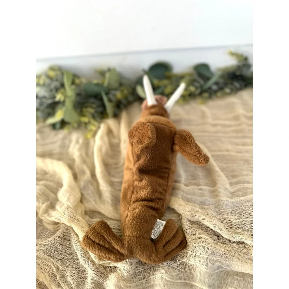 1996‎ Lenny Walrus by Ganz Floppies floppy bean bag plush vintage toy